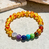 Evolvegem "Sun Chroma" Amber Chakra Tree of Life Bracelet