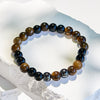 Obsidian Tiger Eye Power Link Bracelet