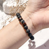 Lava Stone Pulse Band Bracelet