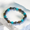 Turquoise Tiger Hematite Power Beads Bracelet