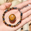 Hematite Tiger Eye Spirit Beads Bracelet