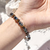 Tiger Eye Hematite Power Link Bracelet