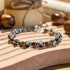 Tiger Eye Hematite Power Link Bracelet