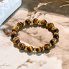 "Enigmatic Tiger Pulse" Golden Tiger Eye Bracelet