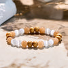 "Ethereal Grove" Cat's Eye Stone Opalite Picture Jasper Bracelet