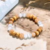 "Ethereal Grove" Cat's Eye Stone Opalite Picture Jasper Bracelet