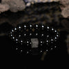 Evolvegem "Shadow Enigma" Cube Lava Stone Bracelet