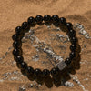 Evolvegem "Shadow Enigma" Cube Lava Stone Bracelet
