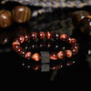 Evolvegem "Shadow Enigma" Cube Lava Stone Bracelet