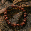 Evolvegem "Shadow Enigma" Cube Lava Stone Bracelet