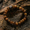 Evolvegem "Shadow Enigma" Cube Lava Stone Bracelet