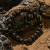 Evolvegem "Shadow Enigma" Cube Lava Stone Bracelet