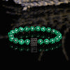 Evolvegem "Shadow Enigma" Cube Lava Stone Bracelet