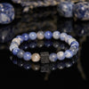 Evolvegem "Shadow Enigma" Cube Lava Stone Bracelet