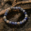 Evolvegem "Shadow Enigma" Cube Lava Stone Bracelet