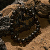 Evolvegem "Shadow Enigma" Cube Lava Stone Bracelet