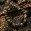 Evolvegem "Shadow Enigma" Cube Lava Stone Bracelet