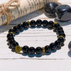 "Mystic Zodiac" Obsidian Zodiac Bracelet