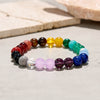 "Chakra Bliss" Natural Stone Chakras Bracelet