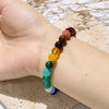 "Chakra Bliss" Natural Stone Chakras Bracelet