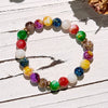 "Joyful Spectrum" Colorful Agate Chakra Bracelet