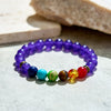 Evolvegem "Aurora Amethyst" Chakra Amethyst Bracelet