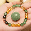 Evolvegem "Chloris Cascade" Citrine Green Aventurine Success Bracelet