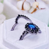Evolvegem "Nocturne Sapphira" Protection 2Pcs Ring Set