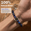 Evolvegem "Shadow Enigma" Cube Lava Stone Bracelet
