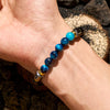 Evolvegem "Terrazure Beads" Enhance Energy Gemstoen Bracelet