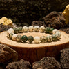 Evolvegem "Mossveil Grove" India Agate Emotional Balance Bracelet
