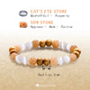 Evolvegem "Ethereal Grove" Cat's Eye Stone Grounded Spirit Bracelet
