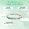 Evolvegem "Serenity Blossom" Amazonite Moonstone Bracelet