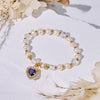 Evolvegem "Nacreous Nocturne" Serenity-Focus Pearl Bracelet
