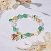 Evolvegem "Seraphina's Whisper" Heart Charm Calm Bracelet