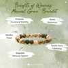 Evolvegem "Mossveil Grove" India Agate Emotional Balance Bracelet