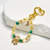 Evolvegem Wealth & Protection Gemstone Phone Charm Keychain