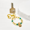 Evolvegem Wealth & Protection Gemstone Phone Charm Keychain