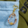 Evolvegem Chakra Balancing Super Seven Quartz Phone Charm Keychain