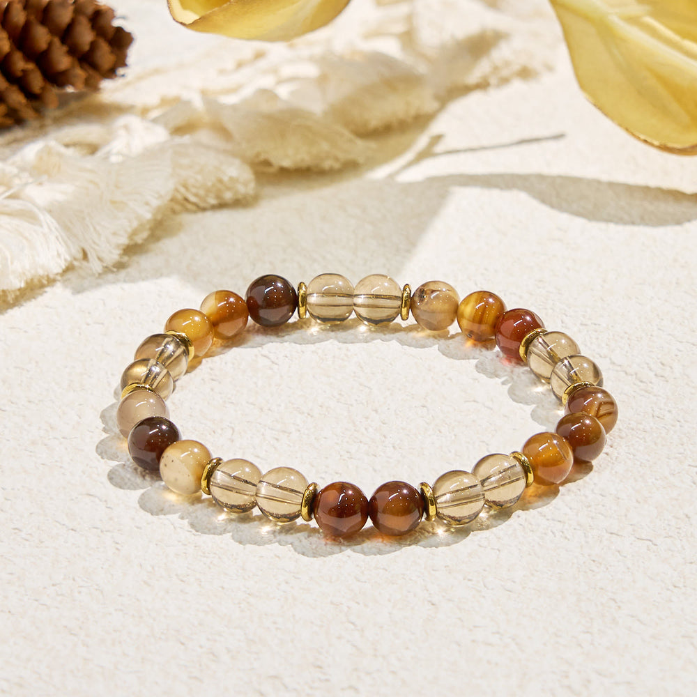 Evolvegem "Amber Lume" Wisdom Gemstone Bracelet