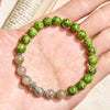 Evolvegem "Speckled Shine" Jade & Labradorite Growth Bracelet