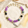 Evolvegem "Earth Song" Feather Charm Cleansing Bracelet