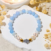 Evolvegem "Misty Glow" Aquamarine Tranquility Bracelet