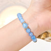 Evolvegem "Tide & Bloom" Aquamarine & Lepidolite Calm Bracelet
