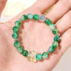 Evolvegem "Arborflora Papilio" Moss Agate Anxiety Relief Bracelet