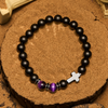FREE Today: "Crux Codex" Serise Obsidian Cross Gemstone Bracelet