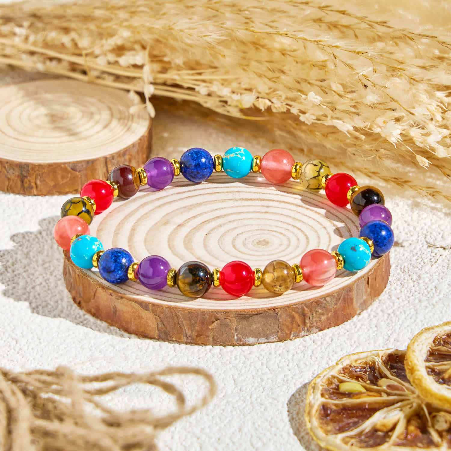 FREE Today: Chakra Healing Program: Natural Stone Bracelet & Essential Oil